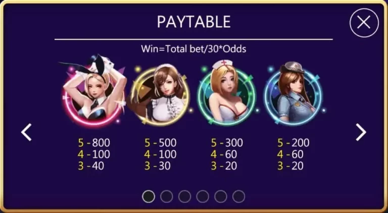 เกมสล็อต Askmebet More Beauties - PG SLOT